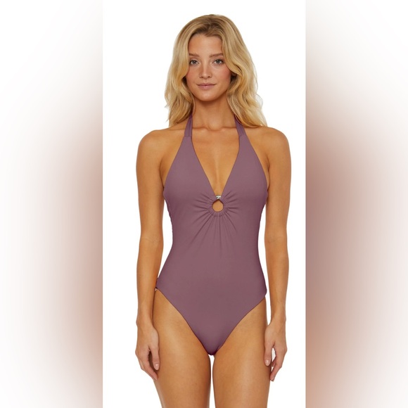 SOLUNA Plunge One Piece Swimsuit, Size Small, $148 - Picture 4 of 10